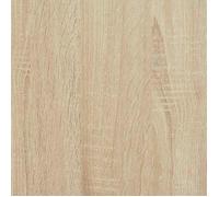 Remise 2026®Cabinet de salon Marron - Étagère - Chêne sonoma - 80x30x146cm - stockage livres - Bois d'ingénierie 945 2702898