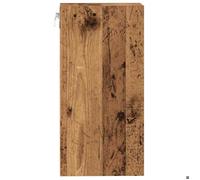 Remise 2026®Caisson haut cuisine Brun - Vitrine suspendue ""Riga"" - avec rangement - Bois Ancien - 20 x 29 5 x 60 cm - Bois d'ingé