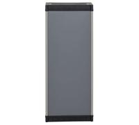 Remise 2026®Gris - Armoire de rangement de jardin - grand stockage - Haut de rangement - 1 étagère Gris/noir 35x40x85cm 393 78472