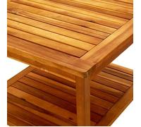 Remise 2026®Petite Table Centrale de salon Brun - Table basse 60x60x45cm - Bois d'acacia solide 616 4642426