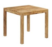 Remise 2026®Table cuisine 2/4 personnes Brun - Table à manger/Table de repas - Bois de manguier massif 82x80x76cm 581 1322983