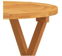 Remise 2026®Table d'Extérieur 2 ou 4 personnes Brun - Table de bistro - Ø46x47cm - Bois d'acacia massif 328 2699477