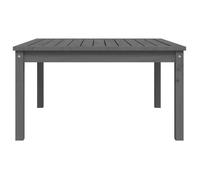 Remise 2026®Table d'Extérieur 2 ou 4 personnes Gris - Table de jardin - gris 82,5x82,5x45cm - Bois massif de pin 887 3790257