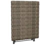 Remise 2026®Table d'Extérieur 2 ou 4 personnes Gris - Table pliable gris 45x35x32cm - résine tressée 260 9022237