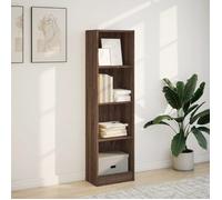 ""Remise""Armoire de livres - Bibliothèque - chêne marron - 40 x 24 x 143 cm ,bois d'ingénierie JILIMAISON2025 32369431