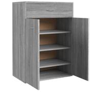 ""Remise""Armoire/meuble à chaussures ,Sonoma gris, 60 x 35 x 84 cm - bois d'ingénierie JILIMAISON2025 14138402