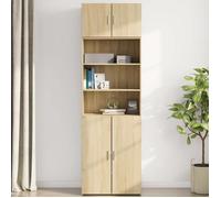 ""Remise""Buffet De Cuisine/Armoire murale - Décor salon - chêne sonoma 70 x 42,5 x 40 cm bois d'ingénierie *aspect pratique1262717