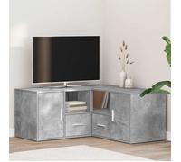 ""Remise""Commode à tiroirs/Buffet - JMS - Armoire d'angle gris béton 160x40x45 cm bois d’ingénierie MAISON2025 32688