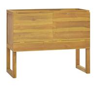 ""Remise""Commode à tiroirs - JMS - Armoire de salle de bain 90x40x75,5 cm bois de teck solide MAISON2025 54468