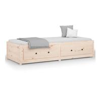 ""Remise""Lit 1 personne, Cadre de lit simple de jour ,sans matelas, 90 x 190 cm bois de pin massif JILIMAISON20252557854