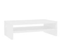 ""Remise""Meuble de télévision/ Support de moniteur - Blanc 42 x 24 x 13 cm ,Bois d'ingénierie JILIMAISON20254567825