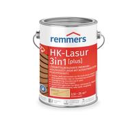 Remmers Aqua Lasure HK 3en1 incolore, 2,5 litres, Lasure pour bois, Imprégnation + primaire + lasure en un produit, pour les palissades, carports et abris de jardin