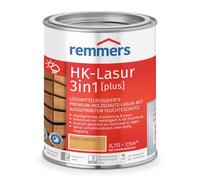 Remmers Aqua Lasure HK 3en1 pin/mélèze, 0,75 litre, Lasure pour bois, Imprégnation + primaire + lasure en un produit, pour les palissades, carports et abris de jardin