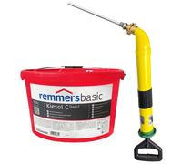 Remmers BASIC KIESOL C 12,5L crème -base de silanes + Pompe d'injection manuelle