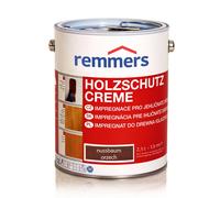 Remmers Crème Protection Bois 2,5 L - noyer | Protection durable du bois