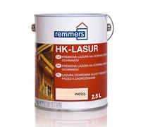 Remmers HK Lasur 2,5 L Blanc - Imprégnant 3-en-1 pour bois