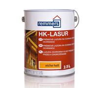 Remmers HK Lasur 2,5 L Chêne clair - Imprégnant 3-en-1 pour bois
