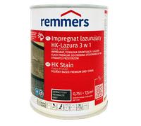Remmers HK Lasur Grey Protect 0,75 L Anthracite - Imprégnant 3-en-1 pour bois