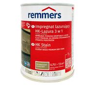 Remmers HK Lasur Grey Protect 0,75 L Gris argenté - Imprégnant 3-en-1 pour bois