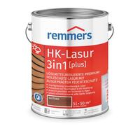 Remmers HK-Lasur Lasur 3 en 1 [plus] Châtaignier mat, 5 l, lasure de protection du bois de qualité supérieure à faible solvant, pour extérieur, 3 en 1, séchage rapide, durable