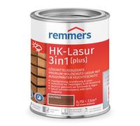 Remmers HK-Lasur Lasure 3 en 1 [plus] châtaignier, mat, 0,75 l, lasure de protection du bois de qualité supérieure à réduction de solvants pour l'extérieur, 3 en 1, séchage rapide, longue durée