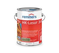 Remmers HK-Lasur Lasure pour bois d'extérieur Vert sel 2,5 l 3 couches de protection du bois avec imprégnation + apprêt + lasure Protection contre l'humidité et les UV