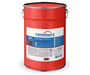 Remmers HK-Lazura 3en1 Plus Acajou 10 L - lasure pour bois extérieur
