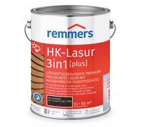 Remmers Aqua Lasure HK 3en1 palissandre, 5 litres, Lasure pour bois, Imprégnation + primaire + lasure en un produit, pour les palissades, carports et abris de jardin