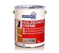 Remmers Holzschutz-Creme Imprégnant crème pour bois 5 L - Gris argenté