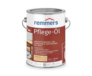 Remmers Huile d'entretien incolore pour bois intérieur et extérieur - Imperméable - Résistante aux intempéries - Convient pour meubles de jardin et terrasses - 2,5 l