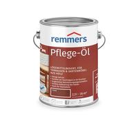Remmers Huile soin teck, 2,5 litres, hydrofuge, résistante aux intempéries, solvantée, pour bois intérieur et extérieur, mobiliers de jardin et terrasses.