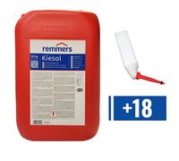 Remmers Kiesol SET étanchéité concentré de silicification 1K, 30 Kg + 18 cartouches 310ML