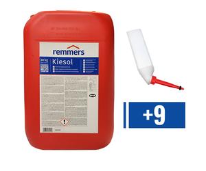 Remmers Kiesol SET étanchéité concentré de silicification 1K, 30 Kg + 9 cartouches 310 ML