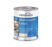 Remmers WOHNRAUM-LASUR Blanc 0,75 L - Lasure à la cire pour intérieur