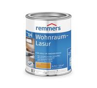 Remmers Lasure Bois intérieurs Chêne, 0,75 litres, Aqueuse, pour les bois intérieurs. Contient de la résine naturelle et de l'huile de lin. Pour les meubles, sols, escaliers.