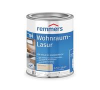 Remmers Lasure Bois intérieurs Gris antique, 0,75 litres, Aqueuse, pour les bois intérieurs. Contient de la résine naturelle et de l'huile de lin. Pour les meubles, sols, escaliers.