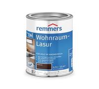 Remmers Lasure Bois intérieurs Mocca, 0,75 litres, Aqueuse, pour les bois intérieurs. Contient de la résine naturelle et de l'huile de lin. Pour les meubles, sols, escaliers.