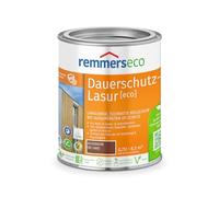 Remmers Lasure de protection longue durée [eco] noyer, 0,75 l, durable, protection contre les UV prononcée, pour l'intérieur et l'extérieur, protection contre les rayons UV et l'humidité
