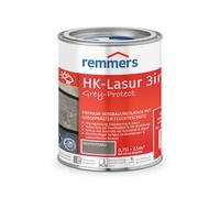 Remmers HK Lasur Grey Protect 0,75 L Gris graphite - Imprégnant 3-en-1 pour bois