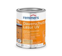 Remmers Lasure protection U.V. longue durée Incolore UV+, 0,75 litres, Protection anti-UV pour bois extérieur, solvantée. Haute protection anti-UV également des teintes claires et incolore UV+.