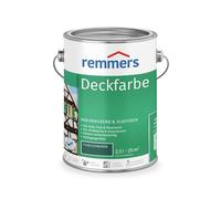 Remmers Peinture de finition aqueuse Vert bouteille – Intérieur et extérieur 2,5 L pour bois et zinc