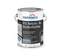 Remmers Peinture PU Gris Argent 2,5 L Pour Sol, Béton, Chapes et Panneaux de Fibrociment Résistante aux Contraintes et aux Produits Chimiques