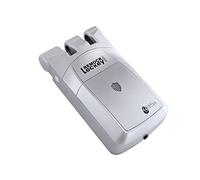 Remock PRO Verrou invisible en argent avec double moteur et 4 télécommandes. Anti-vol.