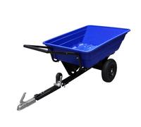Remorque ATV Jardin Chargement Ferme Puissant Tracteur Roues Pneumatiques