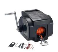 Remorque Réversible Du Treuil Électrique 300W De Bateau 2000 Livres | Avec Manivelle À Télécommande Filaire For Bateaux