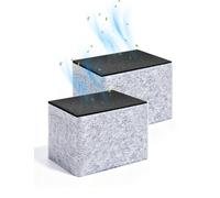 [Remplace 147.072.00.1 & 242.999.00.1] Lot de 2 filtres en céramique type 3 pour Geberit AquaClean | Compatible avec AquaClean Mera, Tuma & Sela | Filtre alvéolé en céramique pour aspiration des