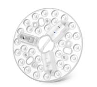 Remplacement de Lumière LED du Ventilateur Plafond, 15W Panneau Lumineux | 13.5cm/5.3in Module Circulaire 3 Couleur Dimmable pour Lumière Plafonnier, Kit de Rétrofixation d'Éclairage
