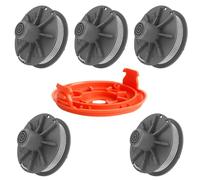 Remplacement de tondeuse 5307-20 Bobine et 5344 Couvercle pour Gardena Easycut 400 Art.8846 Easycut 400/25 Art.9807 ComfortCut450 Art.8847 ComforCut450/25 Art.9808 SmallCut 300/23 Art.9805 (5Bobines+
