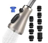 Remplacement Douchette Évier Cuisine Buse rétractable 2 modes et brume