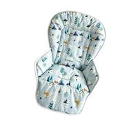 Remplacement du coussin du siège, Senlin, D | Coussin de chaise haute matelassé avec ouvertures pour harnais pour un confort quotidien dans la salle à manger